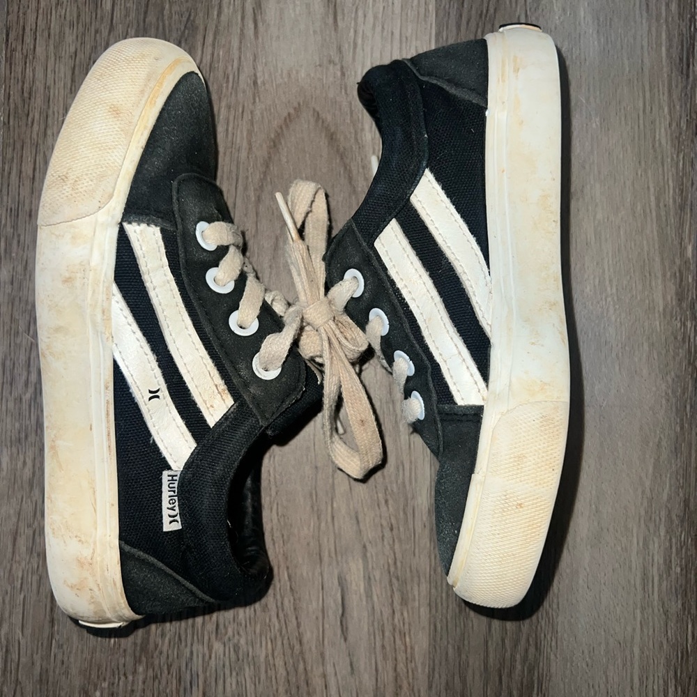 Hurley Boardy Sneakers - Toddler size 12 - Skate Shoe Black